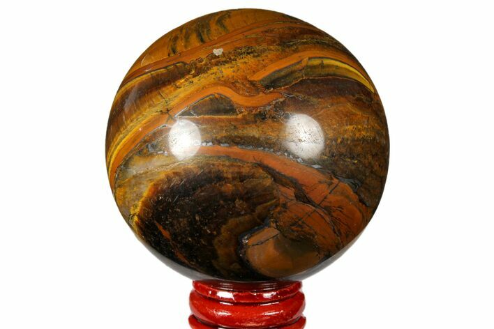 Polished Tiger's Eye Sphere #124623
